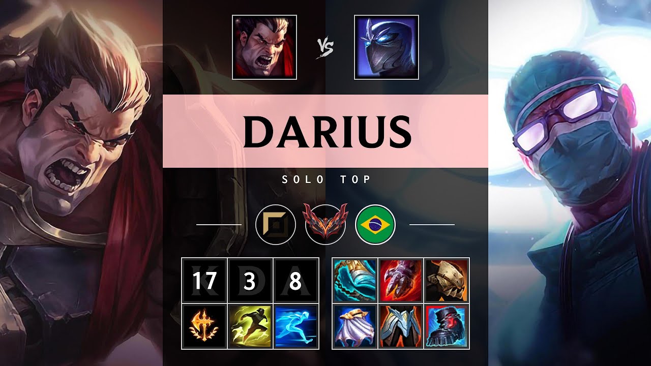 Darius Top vs Shen - BR Grandmaster Patch 25.19