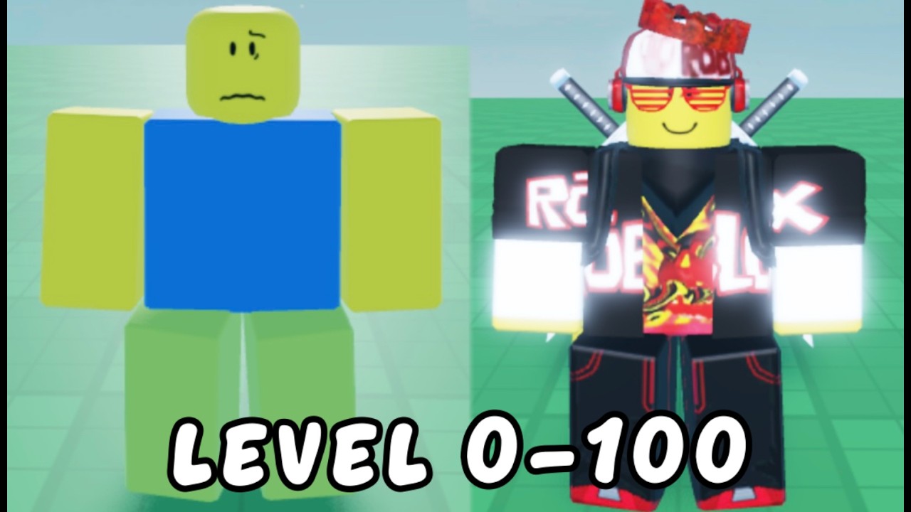 level 0-100 noob gameplay #1
