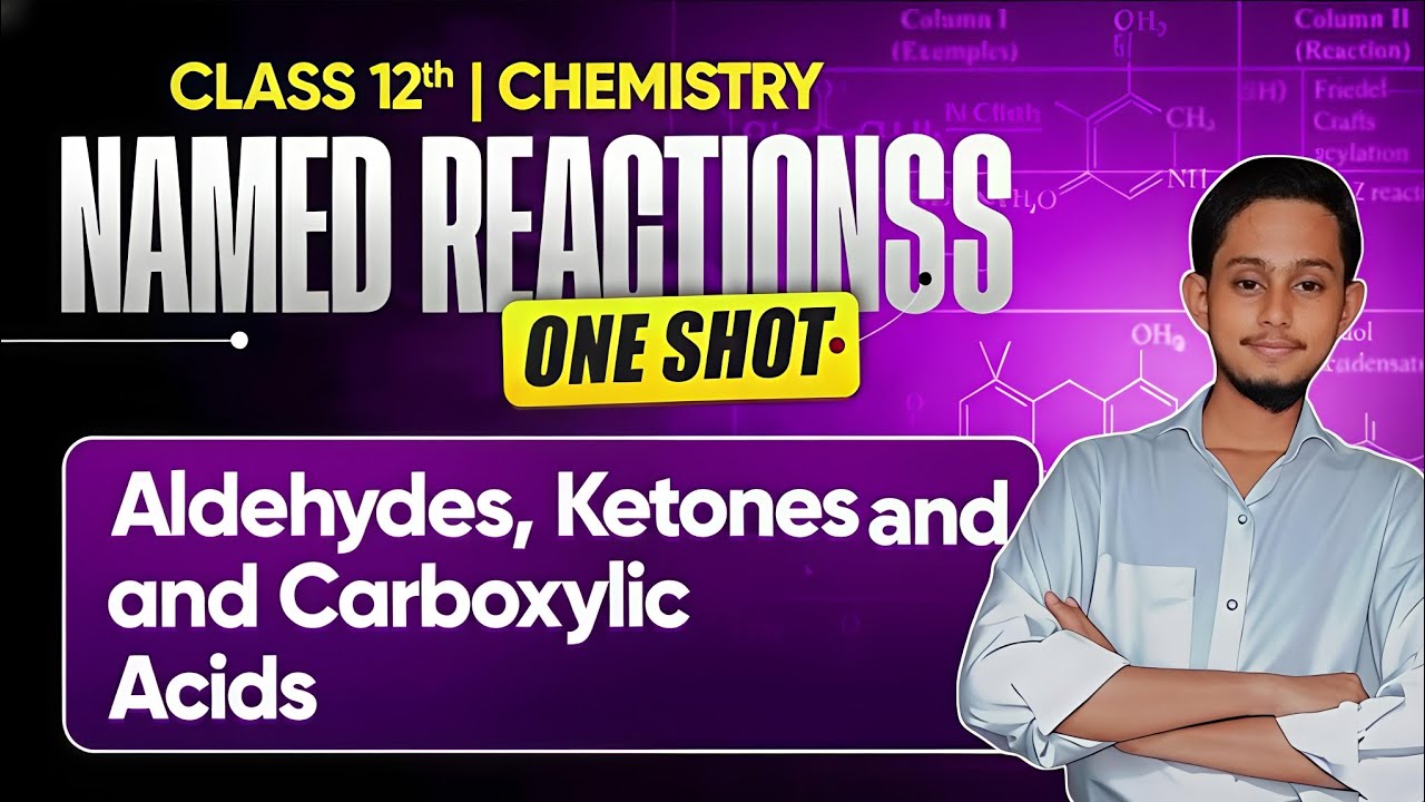Name Reaction of aldehyde ketones carboxylic lecture 2 #elitetutorials #namereaction #viralshort 