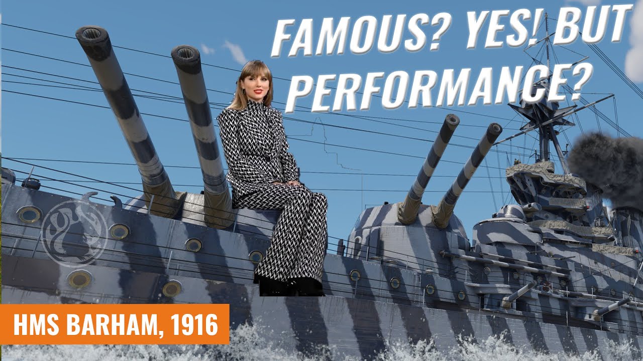 HMS Barham, 1916 - Better than US Standards Good Enough? [War Thunder]