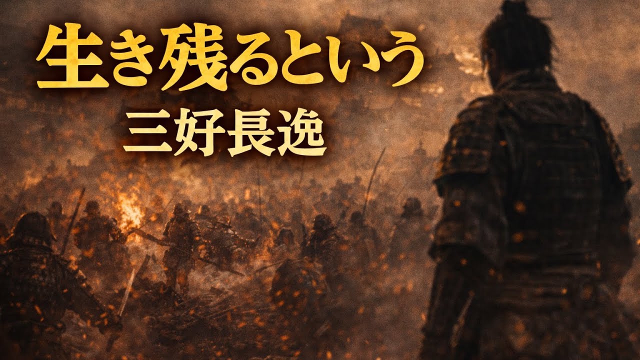 🔥【歴史ラップ】生き残るという罪 — 三好長逸🔥（主役にならず、生き延びた男）