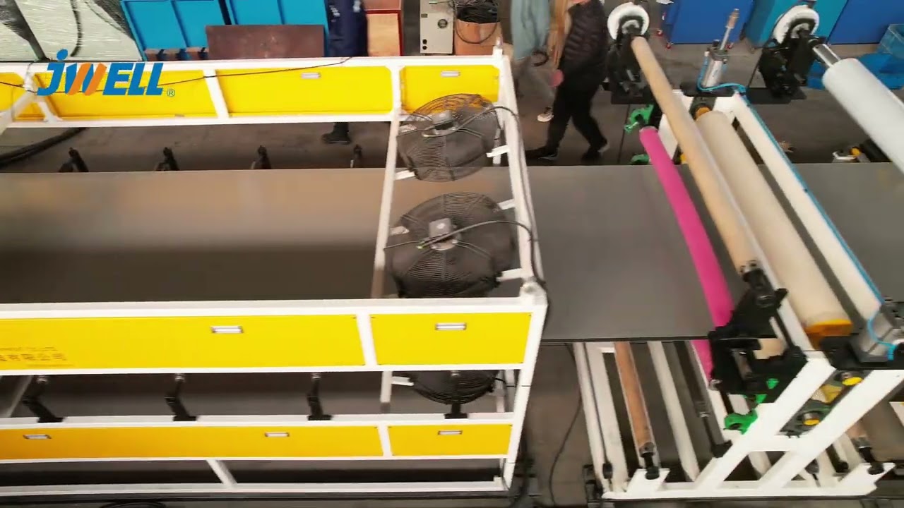 PE Aluminum composite Panel Line, test successful in factorywelcome to contact:+86 18851230772