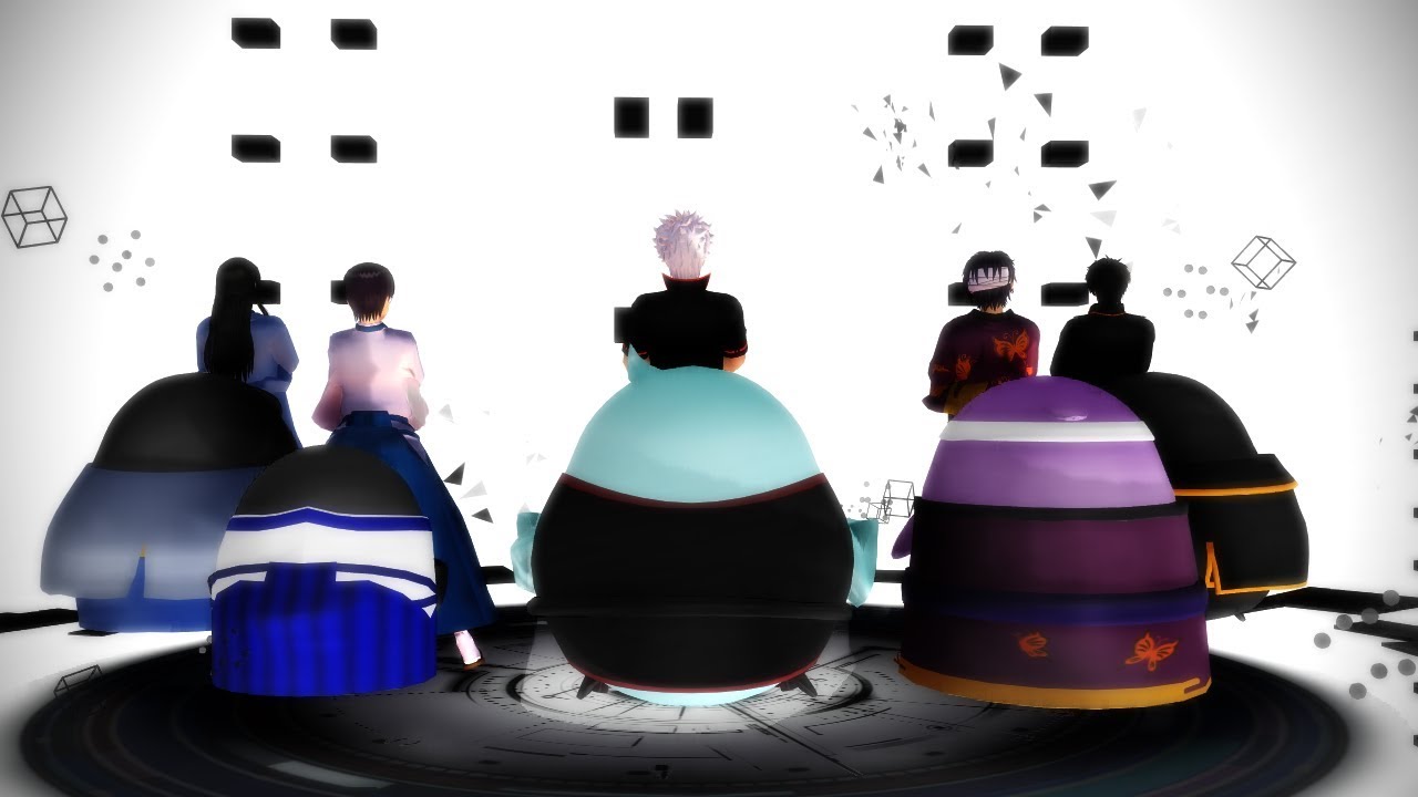 【MMD銀魂】銀魂男ちゅんでGENTLEMAN