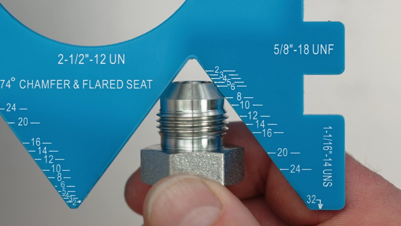 Tools for Identifying Hydraulic Threads - TIK... THREAD IDENTIFICATION KITS