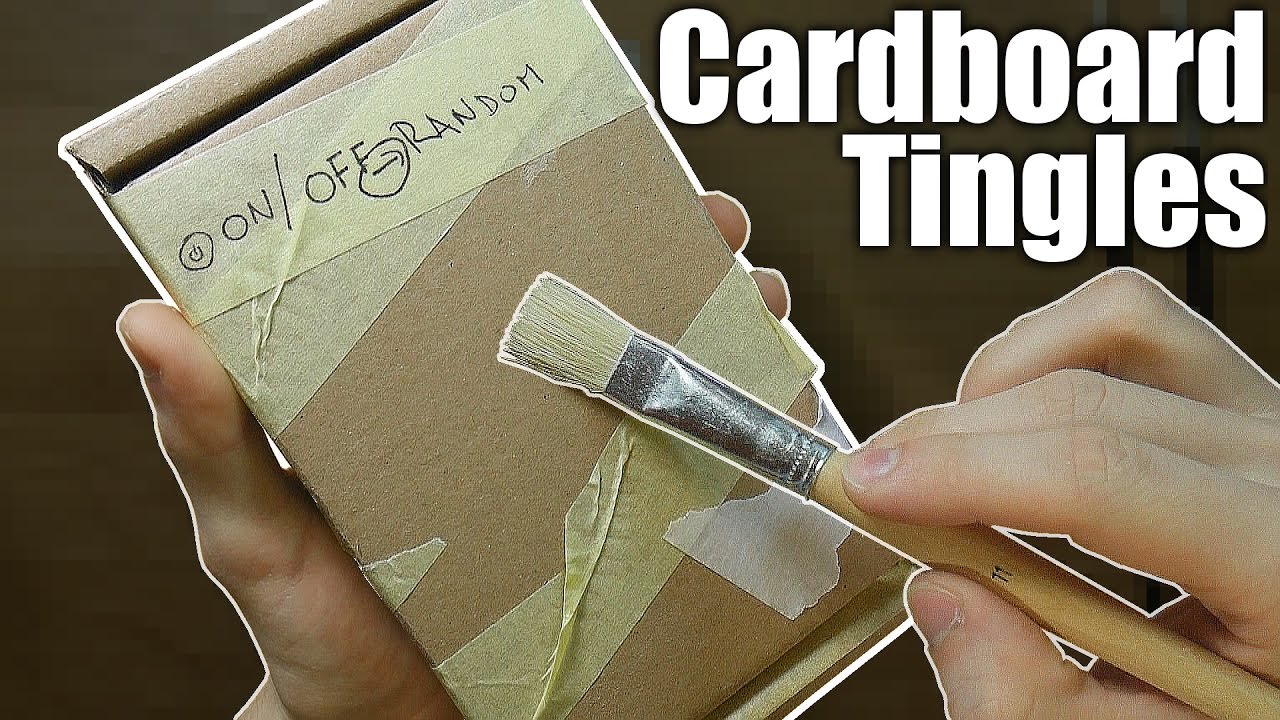 Cardboard recorder tingles! (IN/OUT/Sound Effects) ASMR - no talking -
