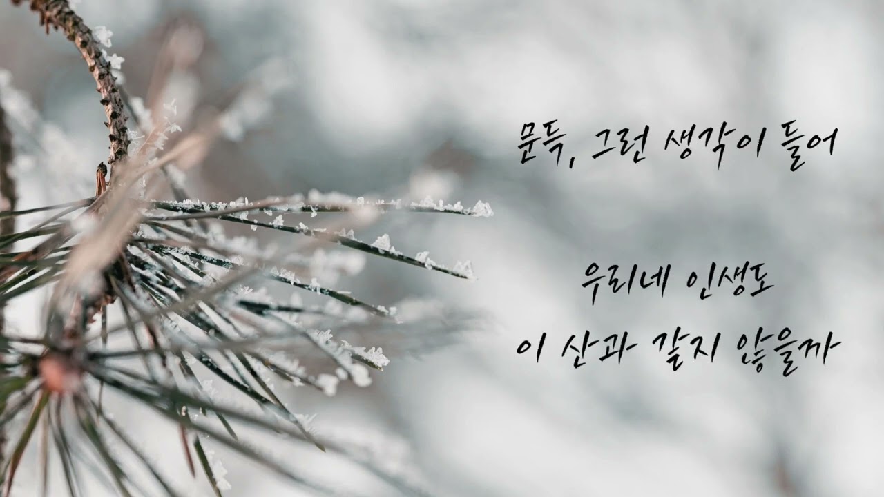 [AI MUSIC] 눈꽃처럼 (눈꽃 Remastered.ver)