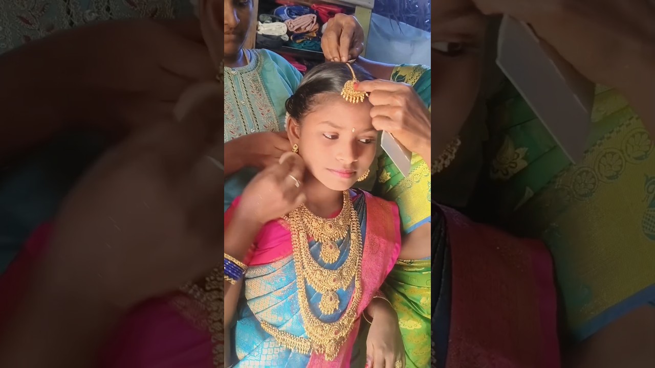 puberty function #part3 #trendingreels #villagestyle #pubertyfunction #thaimaman #makeuplook #viral🤩