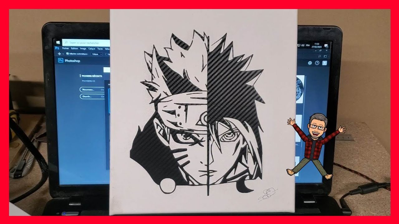 Créer et découper un sticker avec un graveur laser @SCULPFUN