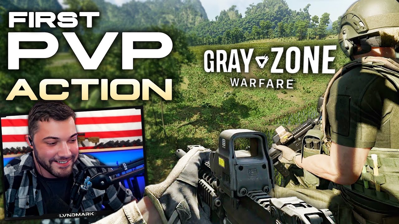 Lvndmark's FIRST PVP FIGHT on Gray Zone Warfare