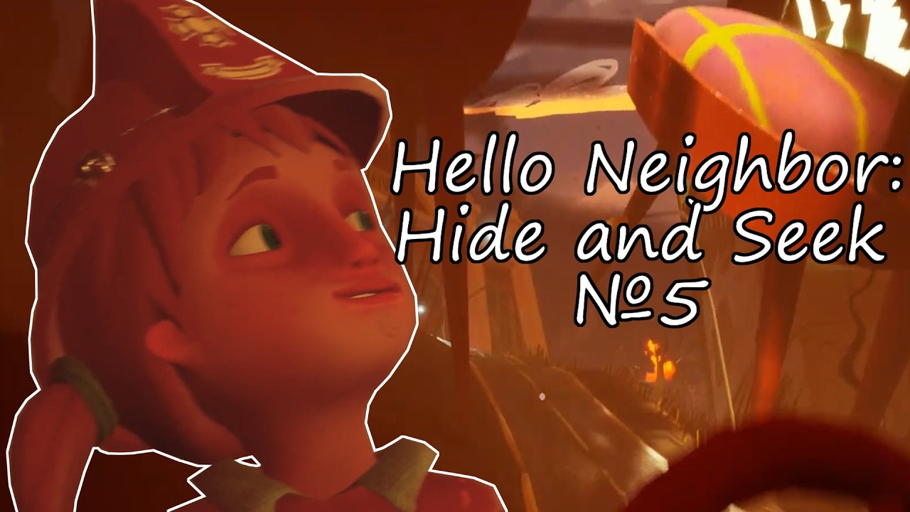 ПОЛ ДНЯ ПРЫГАЕМ ПО СТУЛЬЯМ! Hello Neighbor: Hide and Seek №5 Chapter 3