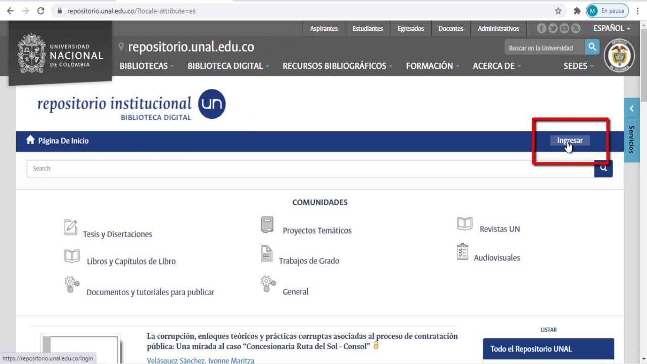 Biblioteca Digital - Universidad Nacional de Colombia
