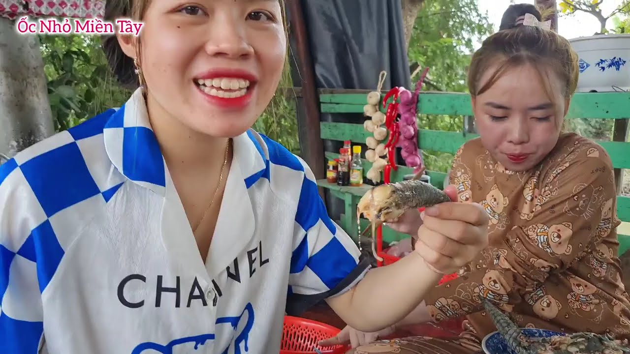 Món Ngon Hấp Sả, Ngon Như Vậy Thứ Gì Chịu Nổi #ỐcNhỏMiềnTây