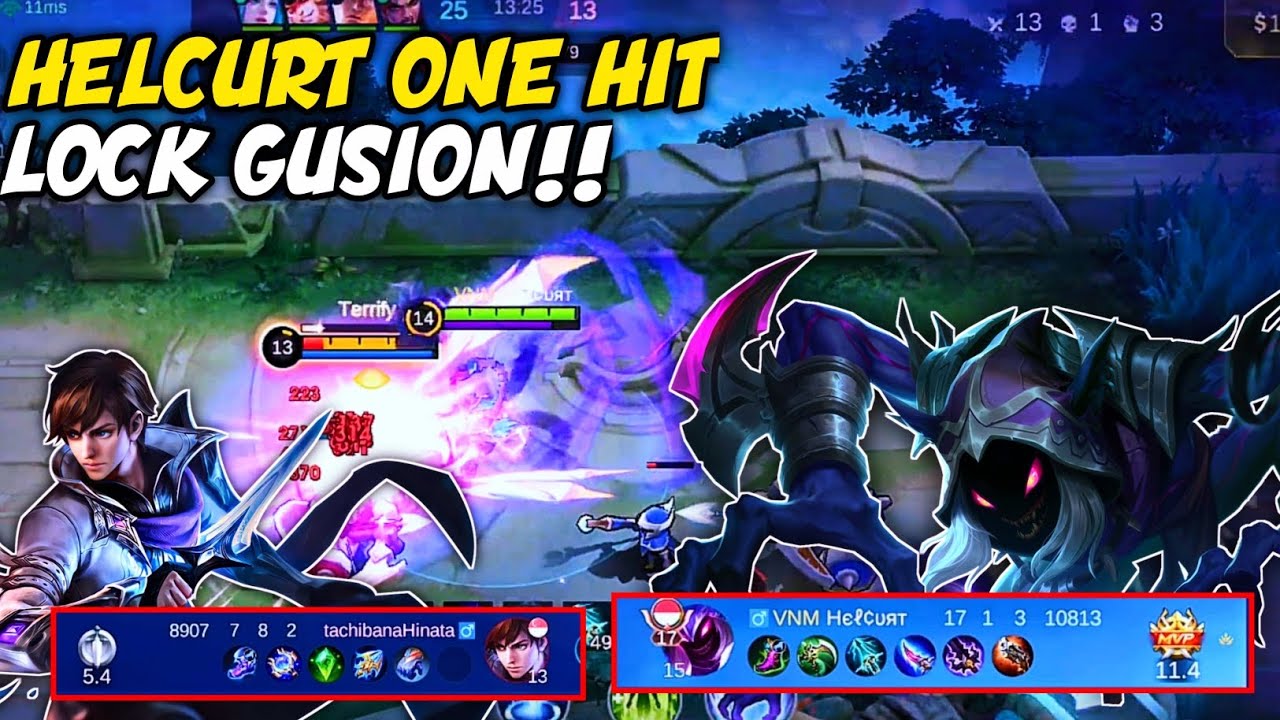 Helcurt Jungler OP 😈 Gusion Gak Berkutik di Ranked
