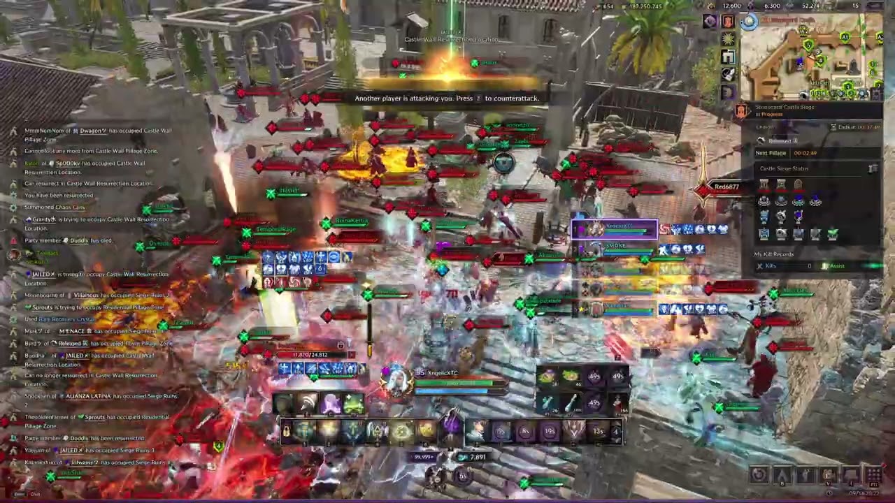 SP00KY & FTP vs Everyone | Castle Siege 9/14/2025