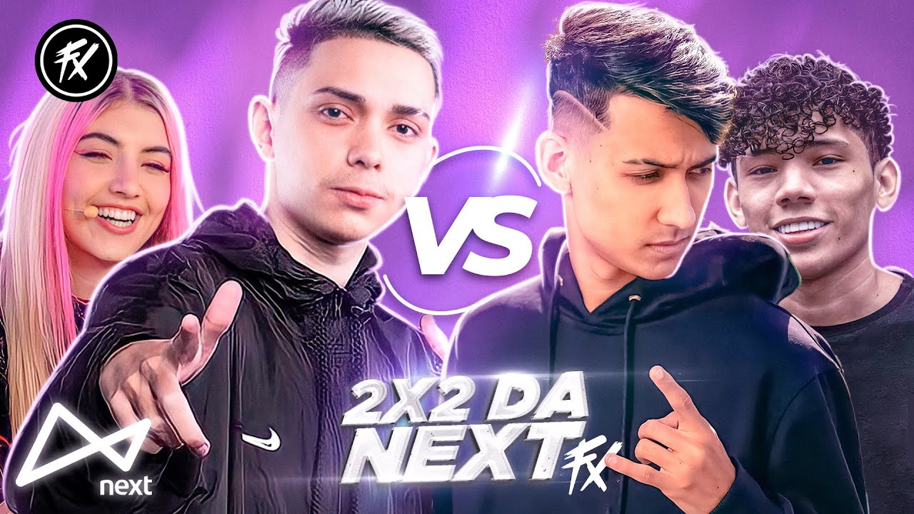 BAK e SINCE vs ALE e SPLASH | 2X2 Next FREE FIRE