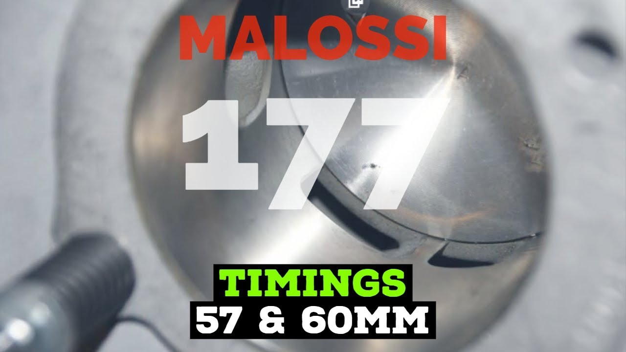 vespa MALOSSI sport 177 cylinder TIMINGS | FMP-Solid PASSion |