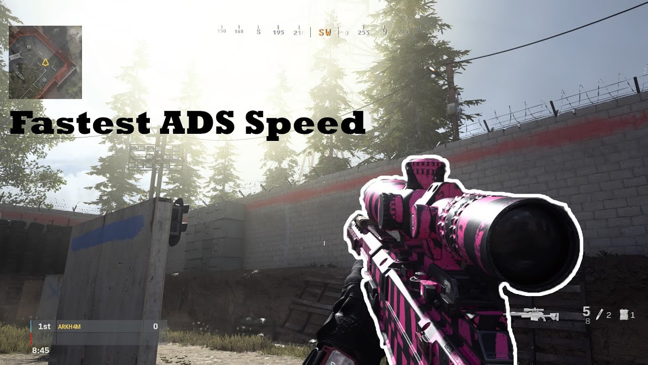 Best AX-50 Quick Scoping Class Setup!! Call Of Duty Modern Warfare
