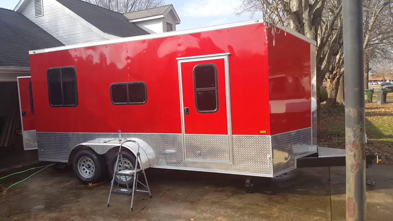 Cargo Trailer Conversion Water Leaks