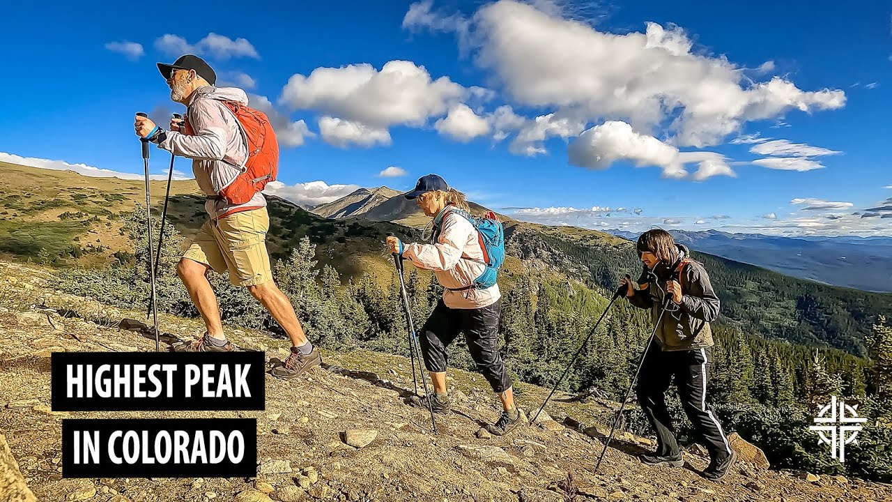 Hiking to the HIGHEST Point in Colorado:  Mount Elbert at 14,400 ft (North Trail) Stunning Views!
