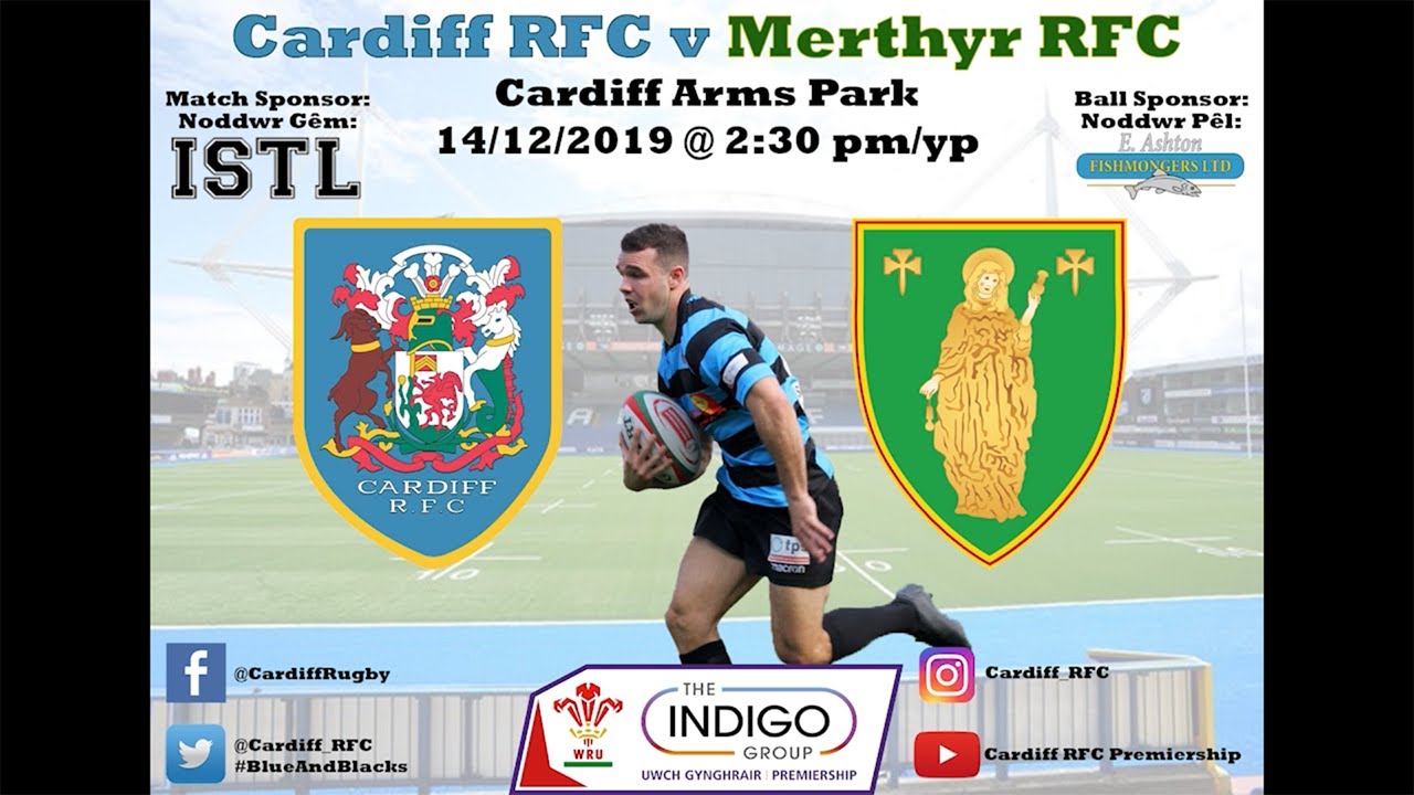 Cardiff v Merthyr - 14th December 2019
