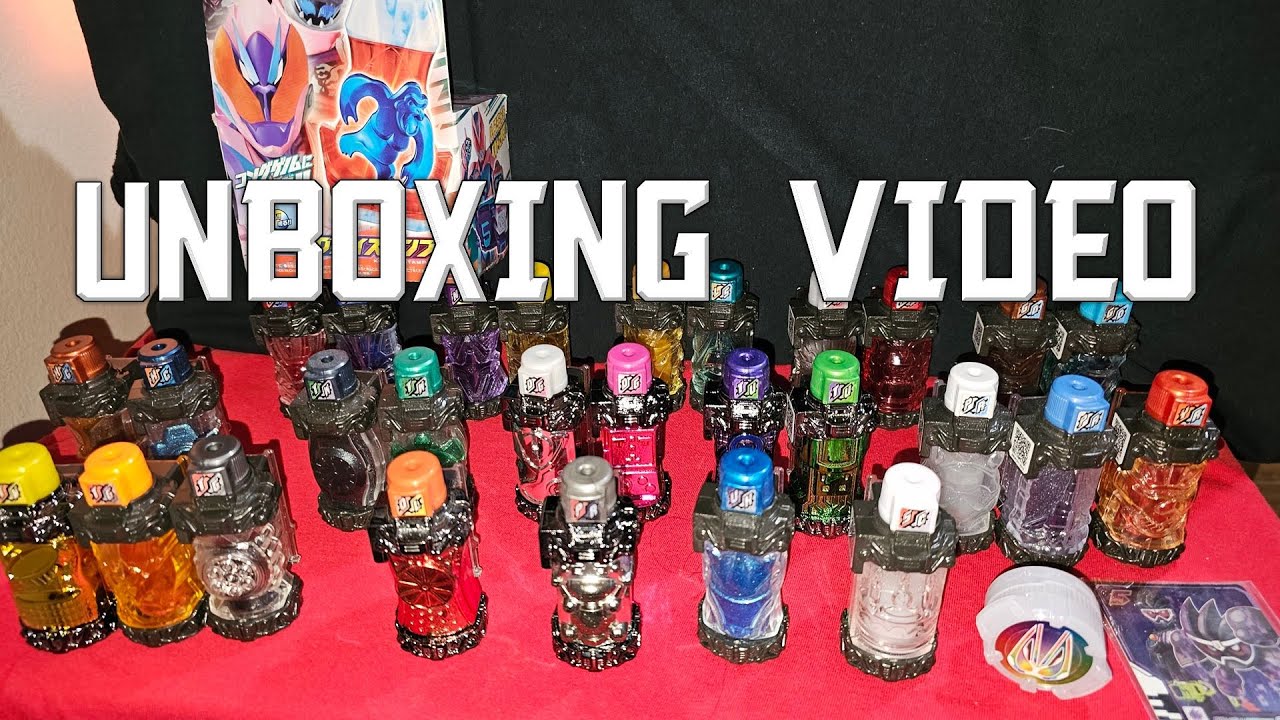 Kamen Rider Toys Mandarake Unboxing 11 I'm FULL of Full Bottles!