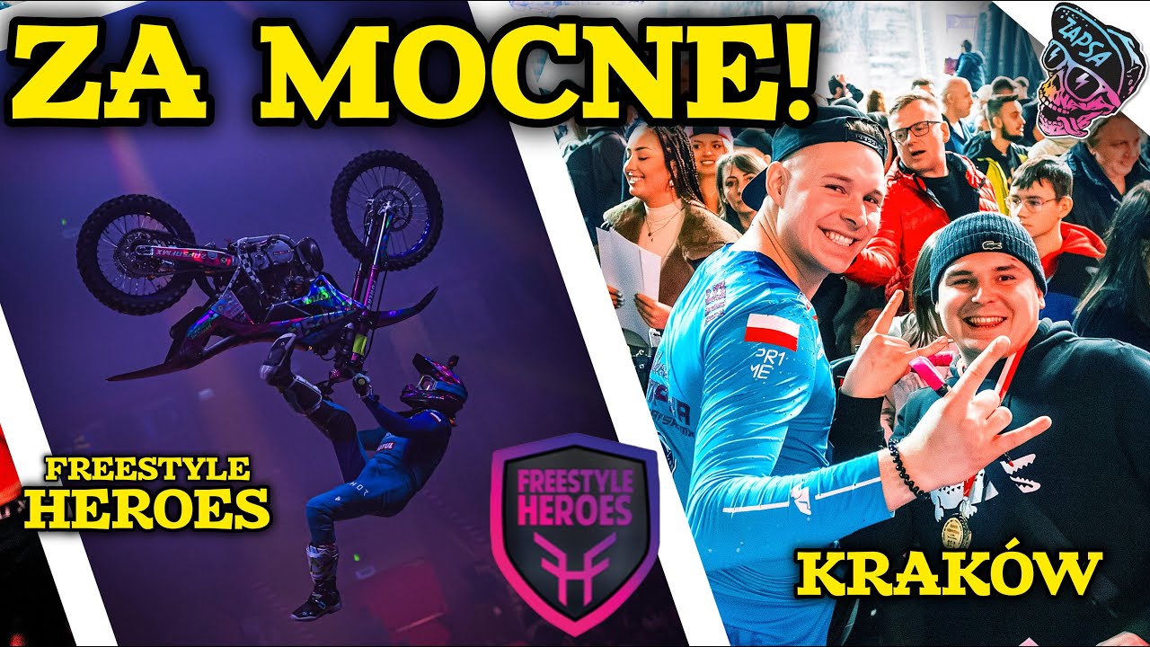 Wysokie loty, potężne triki i OGIEŃ | FREESTYLE HEROES w Tauron Arena Kraków 2024!