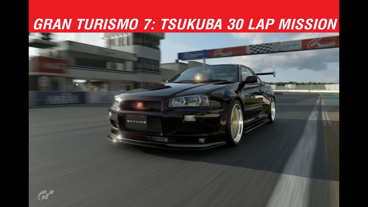 Gran Turismo 7 | Tsukuba 30 Lap Mission [Controller]