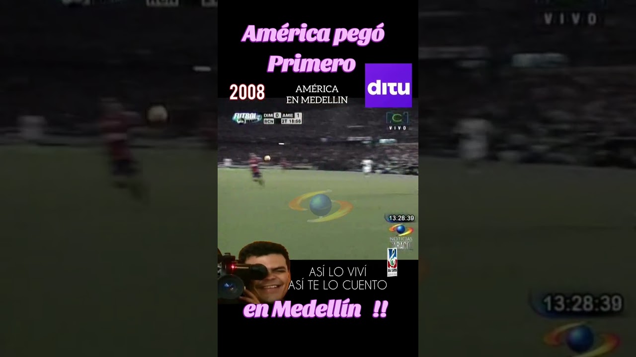 2008 Víctor Cortés Gol del América y aventaja al Rojo en La Final en sus primeros 90 Minutos
