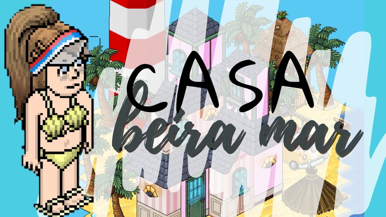 Casa Beira Mar 🍸🌴🏡 | Tutorial habbo build | Habblet | #HABBO