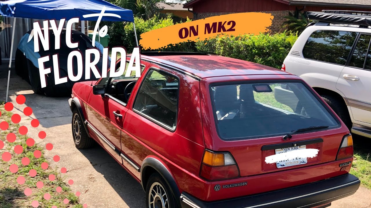 DROVE MY MK2 GOLF FROM NYC TO FLORIDA...