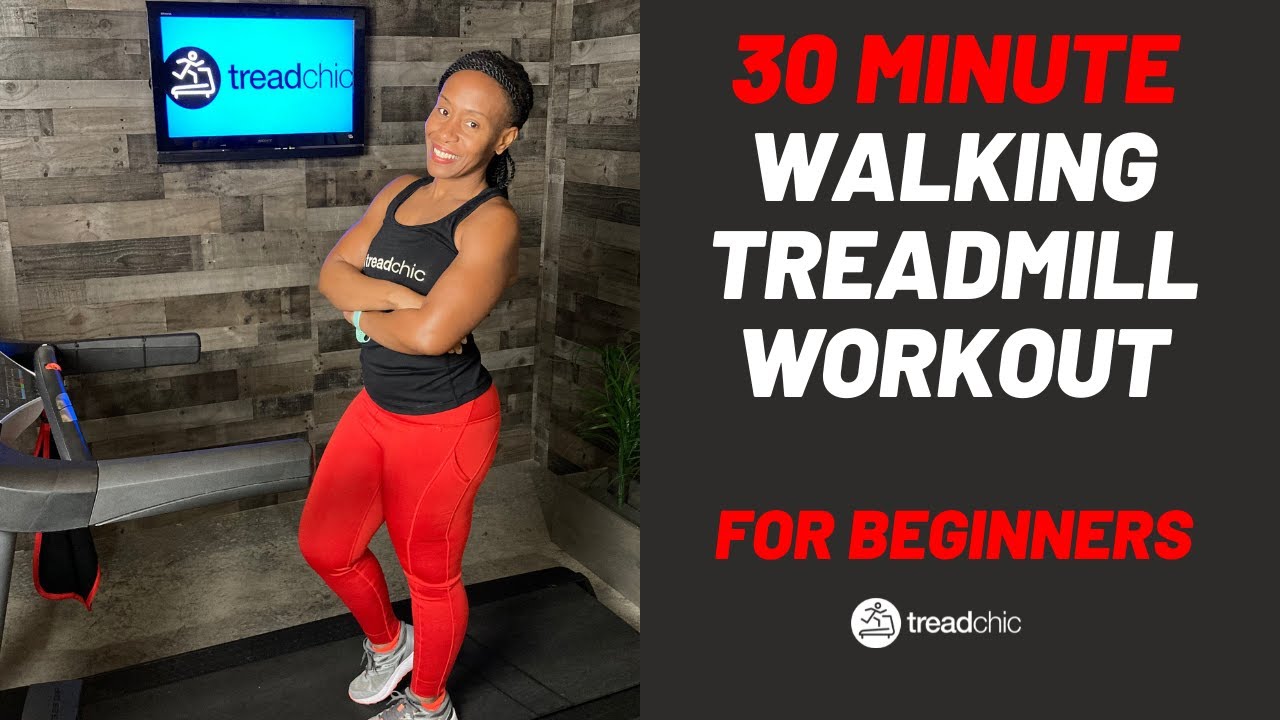 30 Minute Walking Treadmill Workout for Beginners| Follow-Along Workout