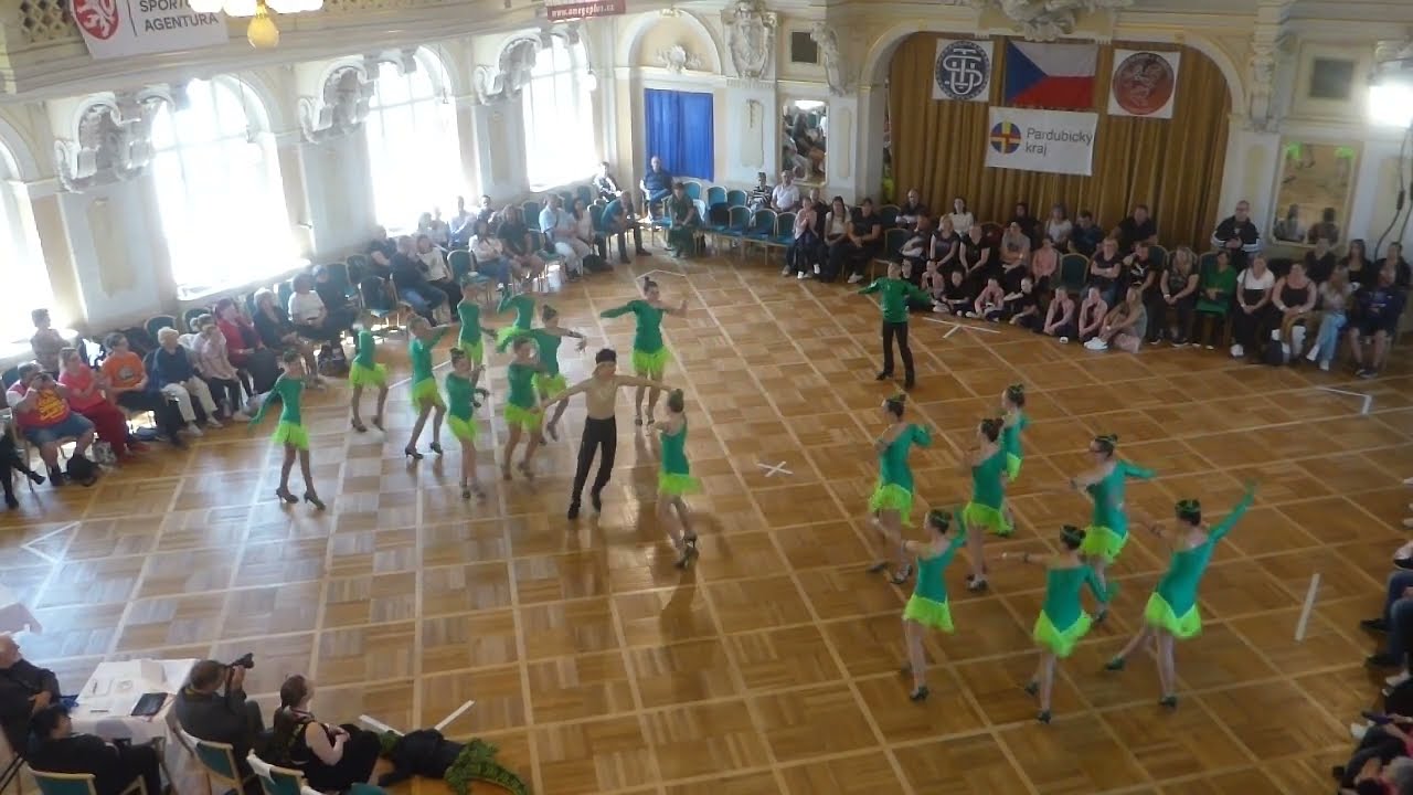 Taneční klub Tlučná - Mamba - Mistrovství ČR FTM SUT Chrudim 20240504 - TK Tlučná