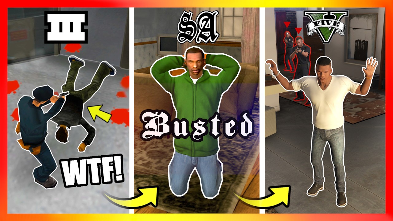 Are Safehouses REALLY SAFE in GTA Games? 💀 (GTA 3 &rarr; GTA 5)