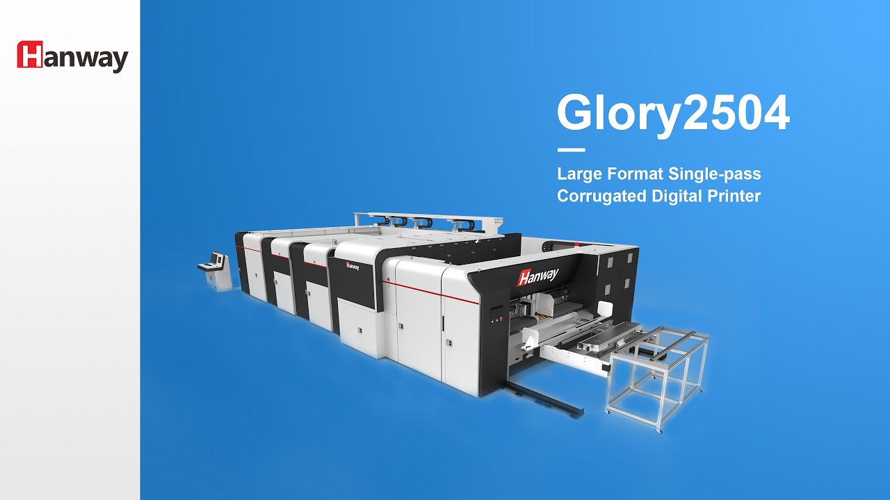 Glory2504 | Large Format Single-pass Corrugated Digital Printer