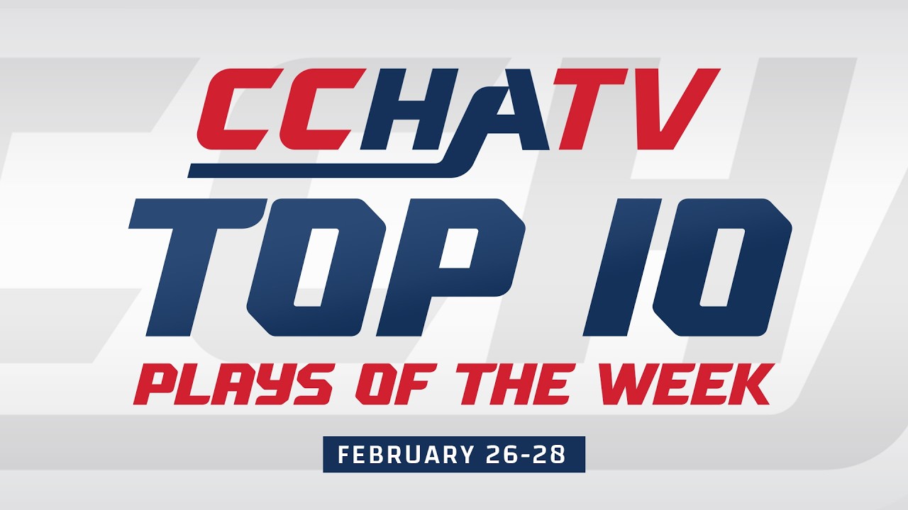 CCHA Top 10 Plays of the Week (Feb. 26-28)