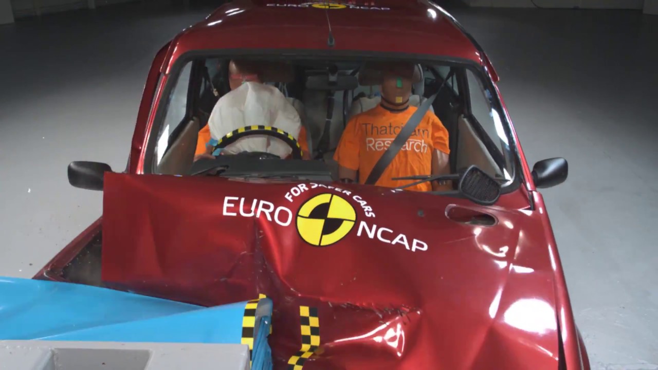 Rover 100 at EuroNCap Crash Tests