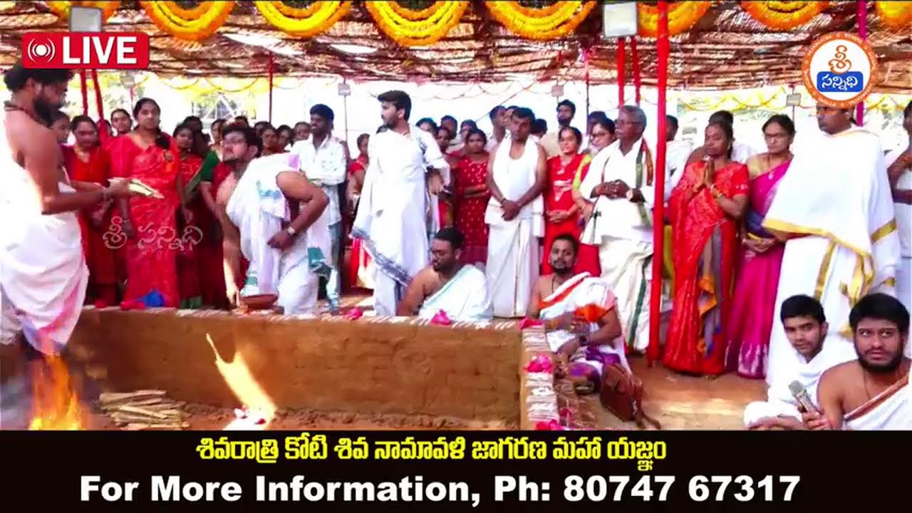 Siva Ratri Maha Yagnam - Live