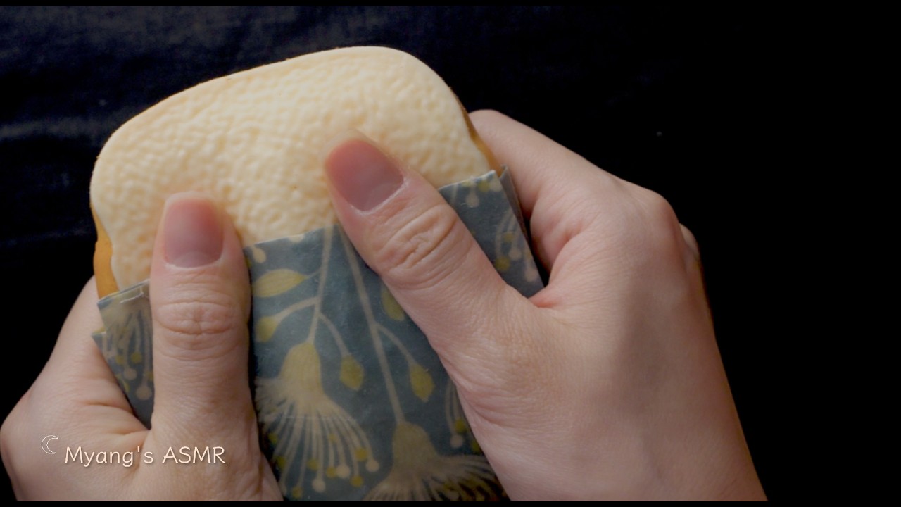 ASMR 뽀시락, 사부작, 간지르는 편안한 소리 (no talking, 도장, 거품, 밀랍랩, 말랑이, 뚜껑)