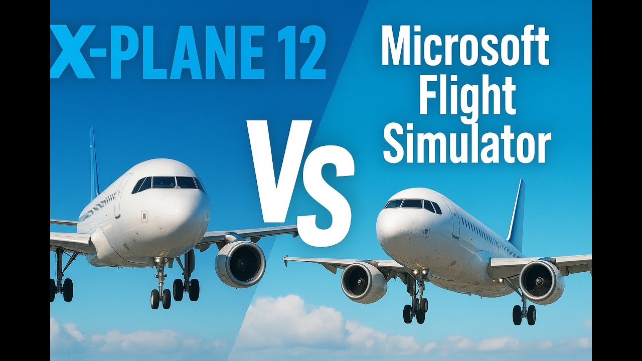 MSFS vs X-Plane 12 | Cinematic Graphics Comparison