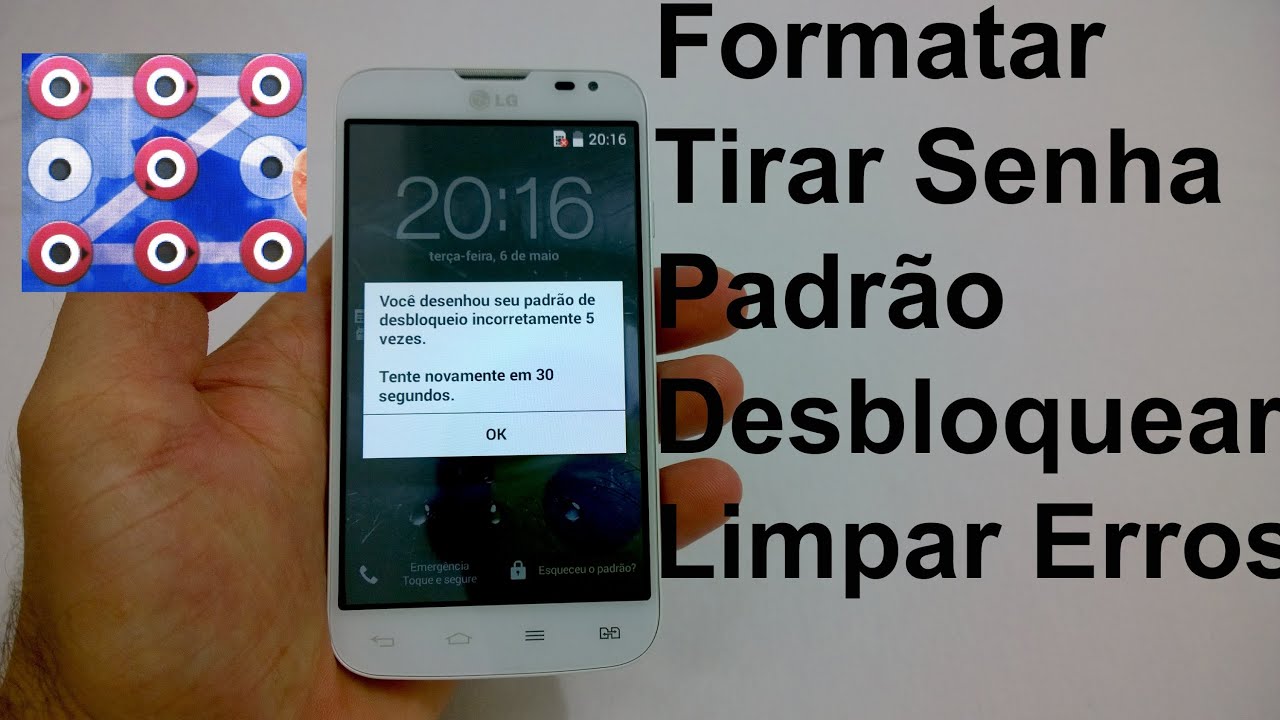 Como Desbloquear o LG L70, D325, L40, L65 e L90 [Hard Reset]