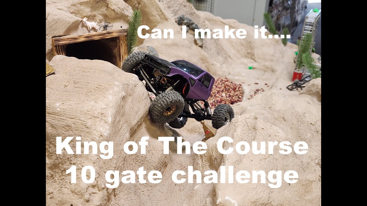 King of The Course......almost. RNDRC TRX4M