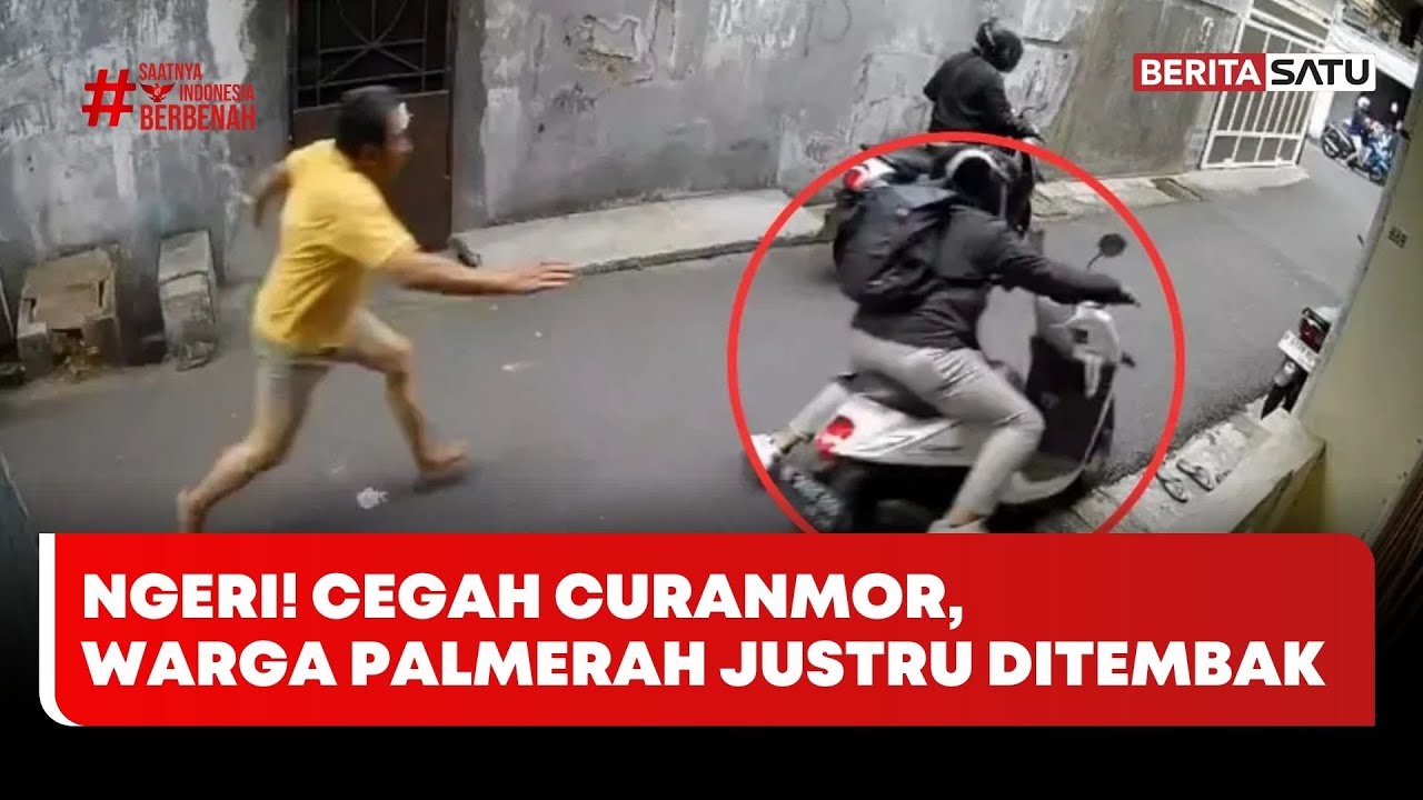Ngeri! Cegah Curanmor, Warga Palmerah Justru Ditembak #beritasatu