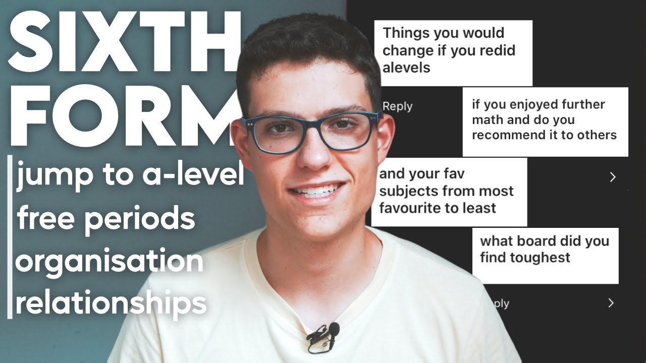 What I Wish I Knew Before Year 12 (Sixth Form & A Level Advice)