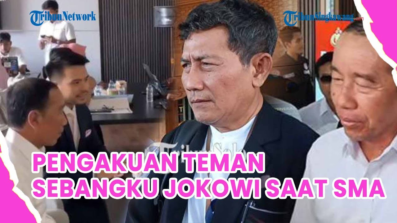 Pengakuan Teman Sebangku Jokowi saat SMA, Diperiksa di Polresta Solo!