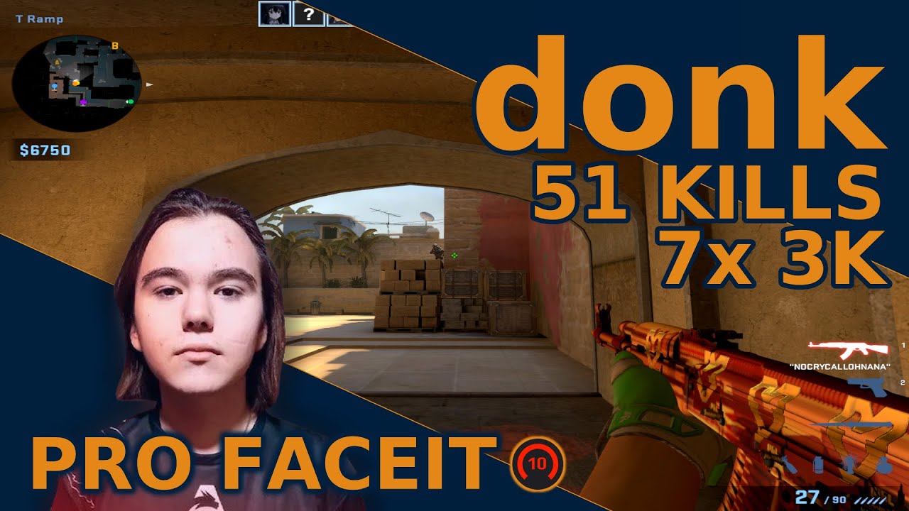 YOUNG TALENT donk ON MIRAGE🔥 - 150 ADR - 6000 ELO - CSGO PRO POV Highlights