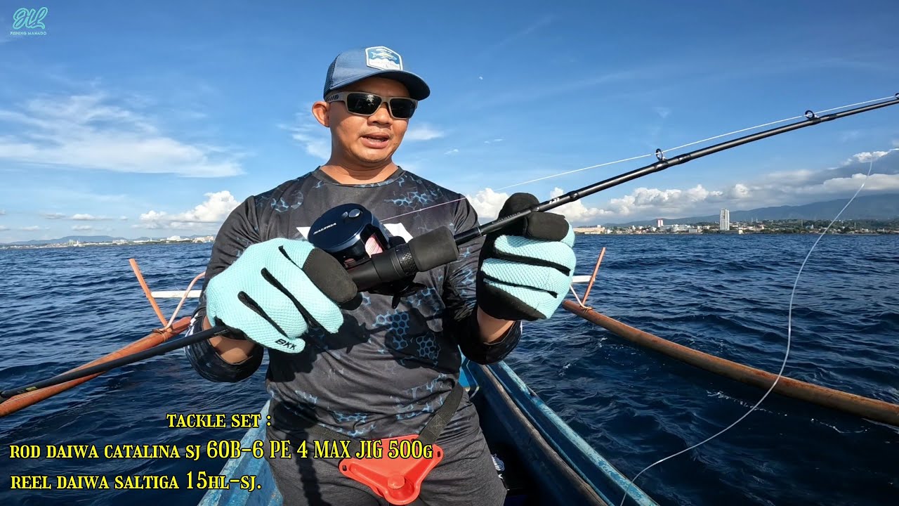 TES JORAN BARU DAIWA CATALINA PE 4.  LANGSUNG BANYAK STRIKE‼️