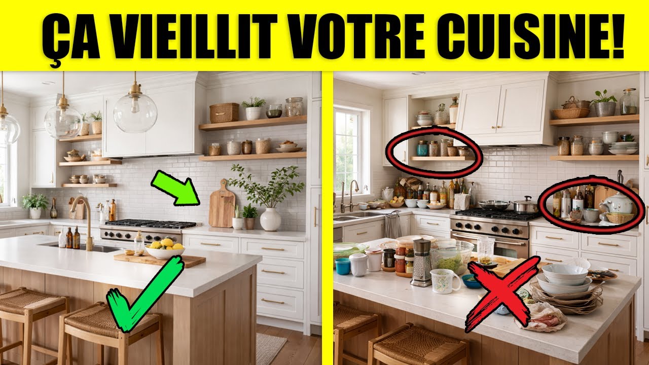 10 ERREURS qui sont en train de RUINER votre CUISINE MODERNE (et sont faciles à corriger)!