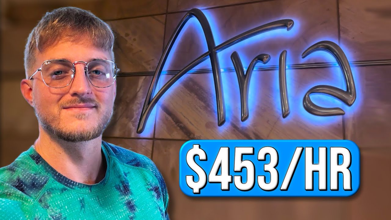 Winning $453 An Hour At Aria!  Do’s And Dont’s To Crush Mid Stakes | Poker Vlog Episode 14   