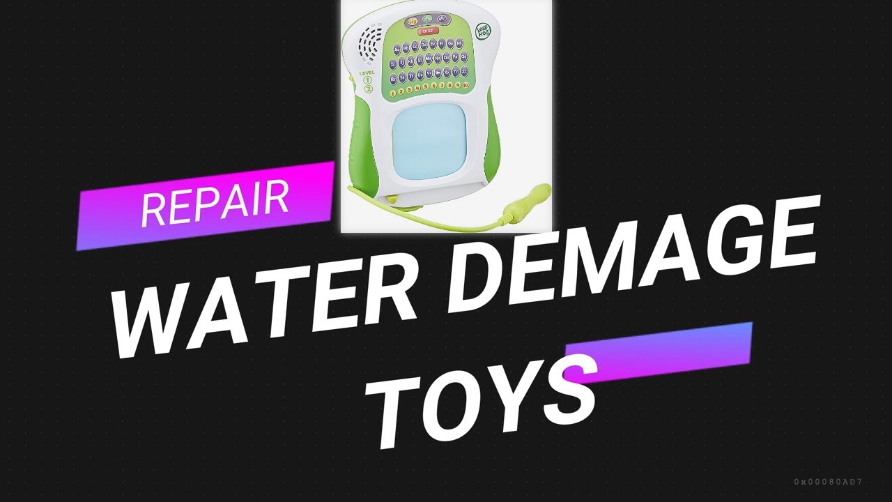 How to repair Water Damage Toy, water restoration, water damage repair,