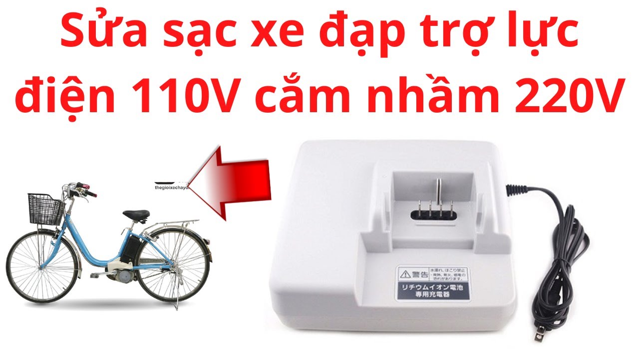 Sửa sạc xe trợ lực điện nội địa nhật cắm nhầm điện 220V | Điện tử Udanchi